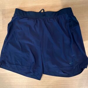 Brooks 7” men’s running shorts, large